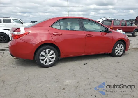 2015 Toyota Corolla L z USA, uszkodzony, nr VIN 2T1BURHE1FC288692